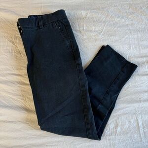 black gap pants
